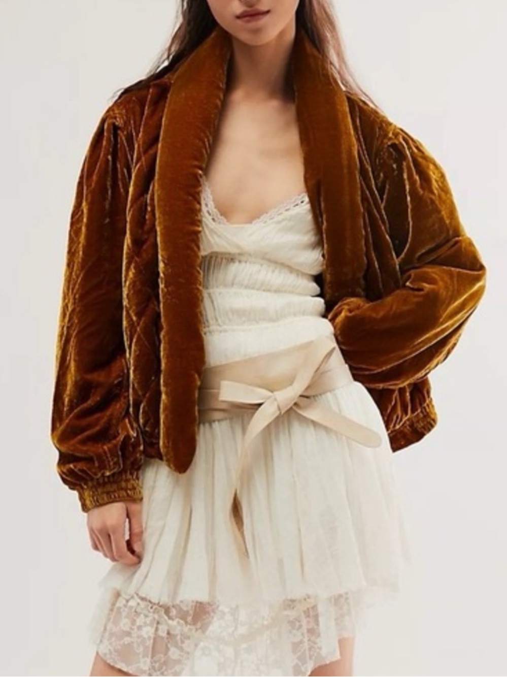 NWT Free People Boho Bomber Jacket